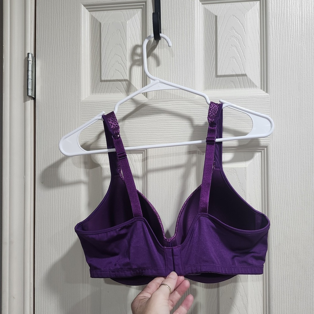 Playtex Sectets Bra 4823 Purple 38D - Picture 7 of 12